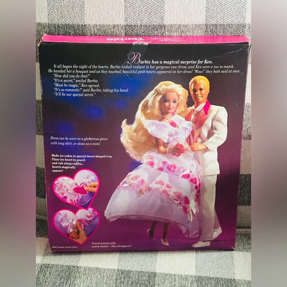 Vintage 1993 Mattel Barbie and Ken Heart Surprise Set! - Picture 4 of 4
